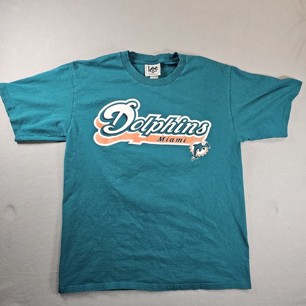 Vintage 90s Dan Marino Miami Dolphins #13 Lee Sport T Shirt Men's L NFL